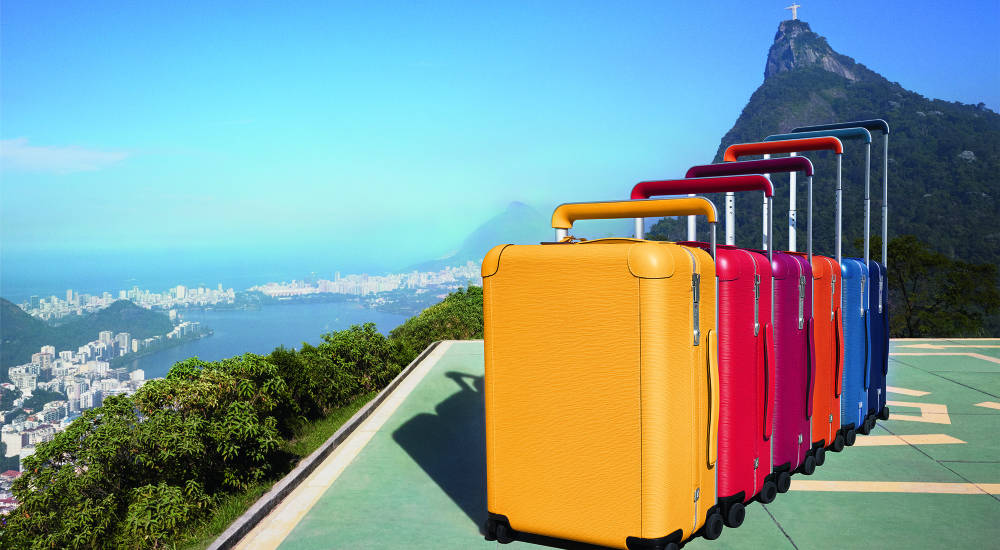 Louis Vuitton launches new collection of rolling luggage in collaboration with Marc Newson