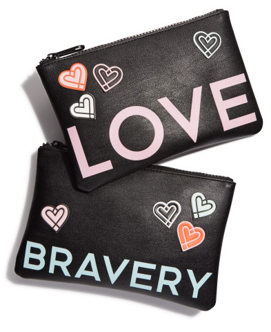 Get back to school with fashionable finds from Macy’s; Love Bravery Pouch Set-$32 (Photo: Business Wire)