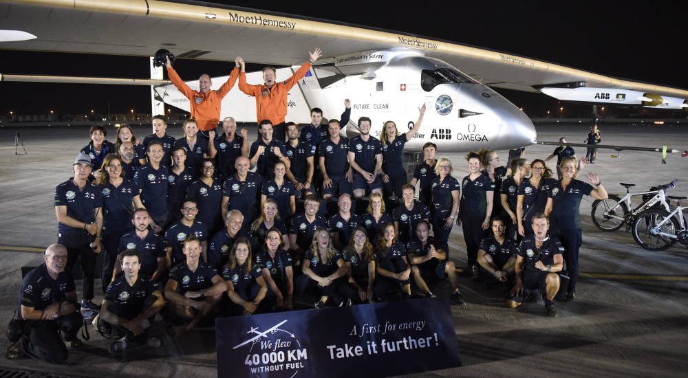 Moët Hennessy and LVMH partnership with Solar Impulse reached an amazing achievement as the first solar aircraft completes its round-the-world flight 