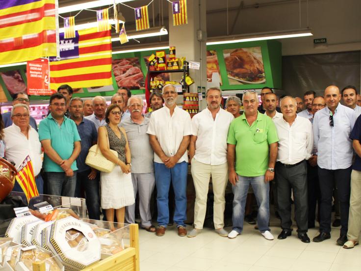 EROSKI alcanzó los 77,63 millones de euros en facturación de producto local en 2105 en Baleares, lo que supone un ligero incremento respecto al año anterior