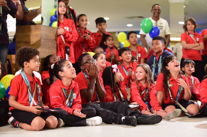 McDonald's Olympics Kids celebrated the spirit of friendship at the Rio 2016 Olympic Games Opening Ceremony 