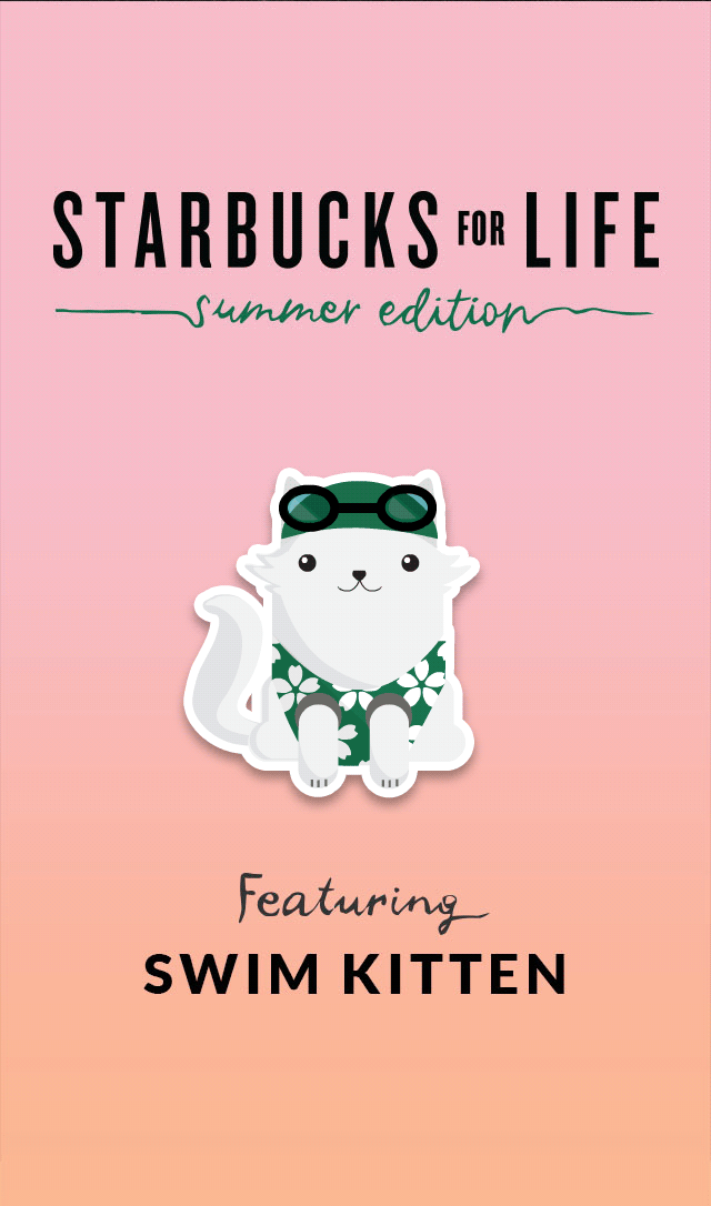 Starbucks introduces “Starbucks for Life” summer edition, August 2 through September 12 