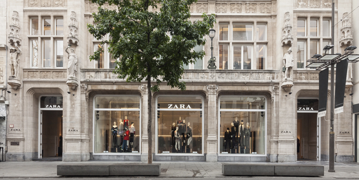 Zara reopens complete refurbished and expanded store in Antwerp, Belgium