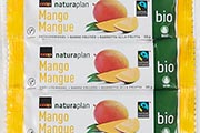 Nicht deklarierte Allergen: Coop ruft Naturaplan Bio Riegel Mango 3x30g zurück 