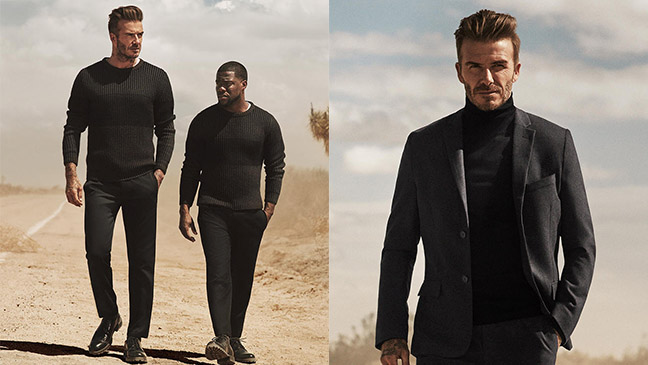 David Beckham reunited with Kevin Hart for new Modern Essentials selected by David Beckham campaign for H&M 