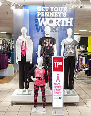 JCPenney announces $100,000 contribution to the American Cancer Society® 
