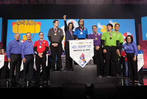 SONIC® Drive-In crew Hazel Green, Alabama wins gold medal at this year's annual DR PEPPER SONIC GAMES 