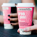 Co-op and Van Houtte Coffee Services launch Drink Pink coffee program during Breast Cancer Awareness Month 