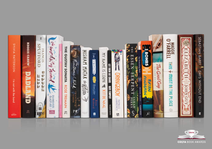 Costa announces shortlists for the 2016 Costa Book Awards 
